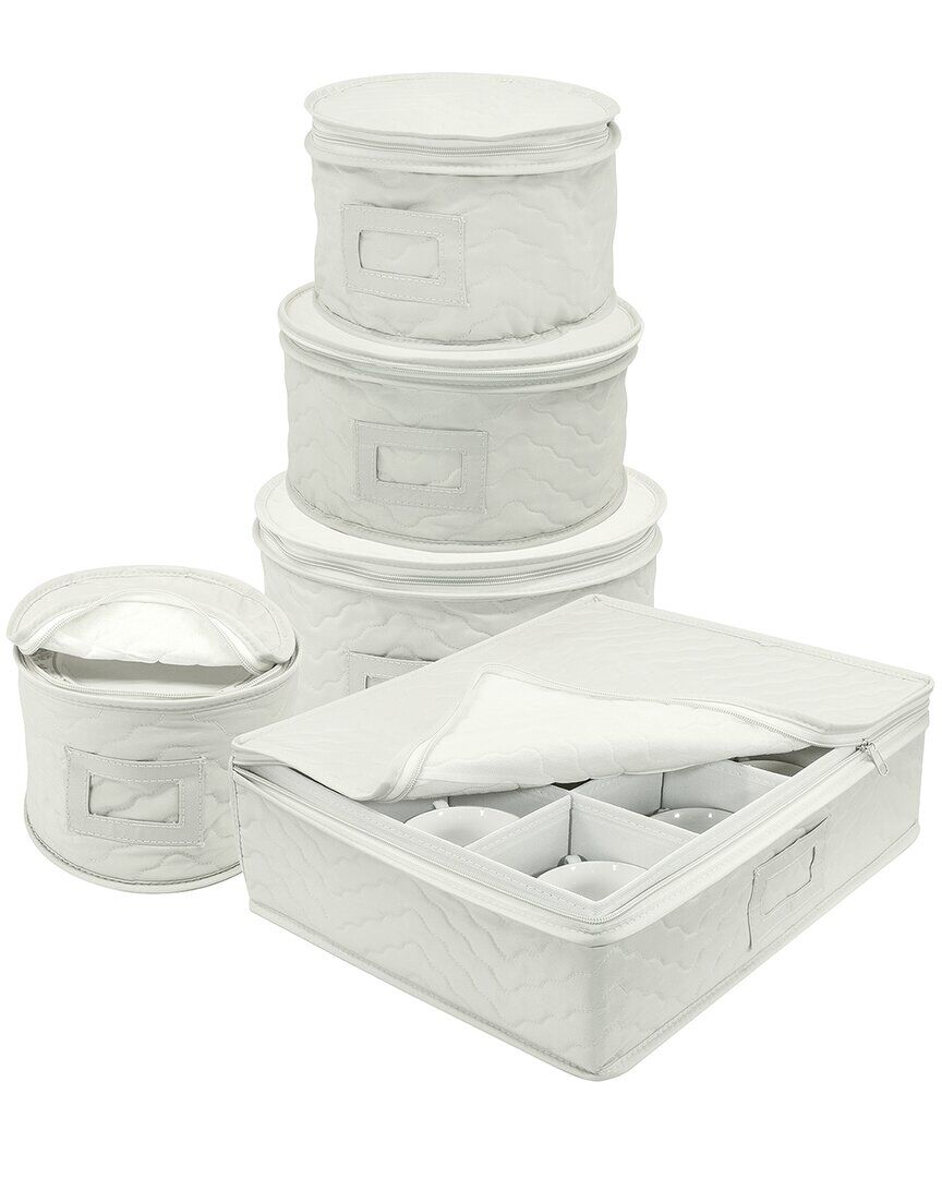 Sorbus 5pc Dinnerware Storage NoColor NoSize