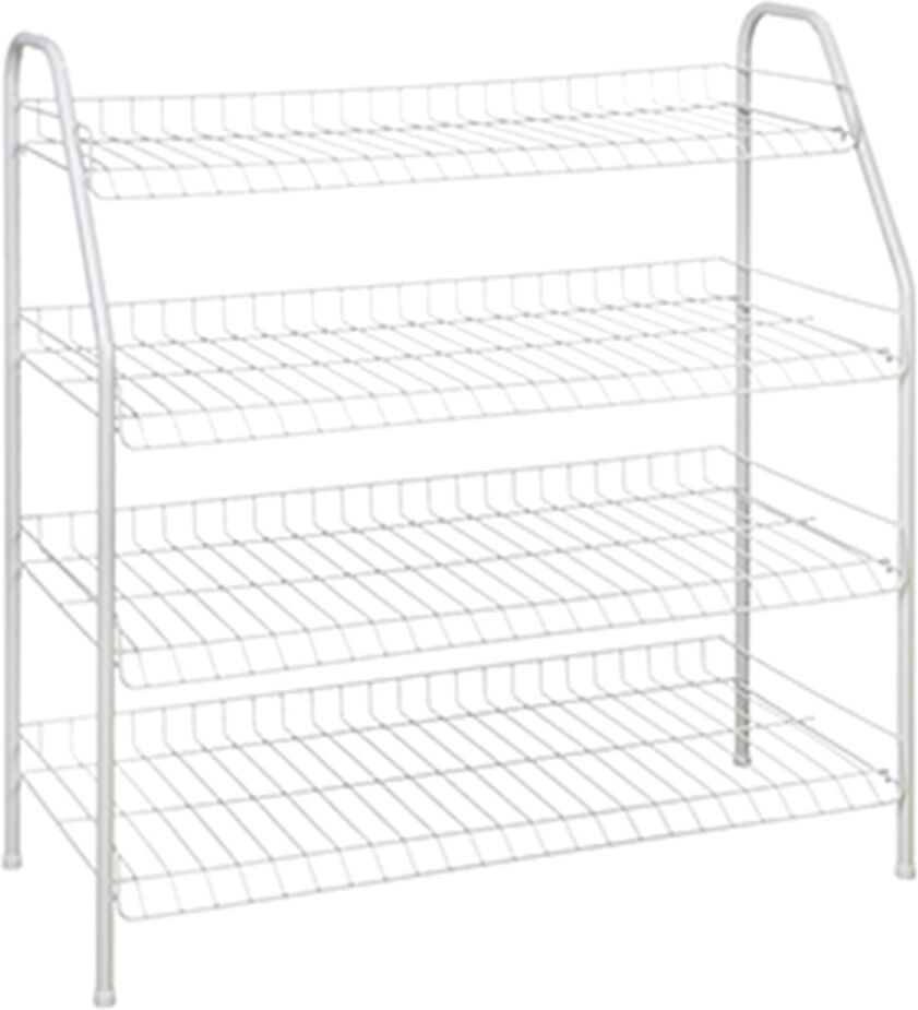 ClosetMaid 4-Tier Wire Shoe Storage Rack NoColor NoSize