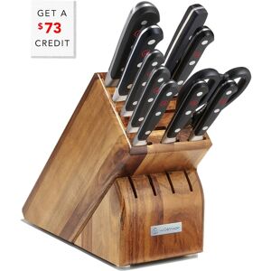 WSTHOF WUSTHOF Classic 11Pc Knife Block Set with $73 Credit NoColor NoSize
