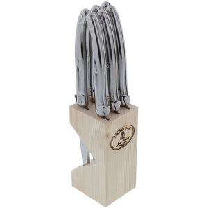 Jean Dubost 6pc Knife Block Set NoColor NoSize