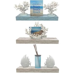 Sorbus 3pc Floating Shelf Set NoColor NoSize