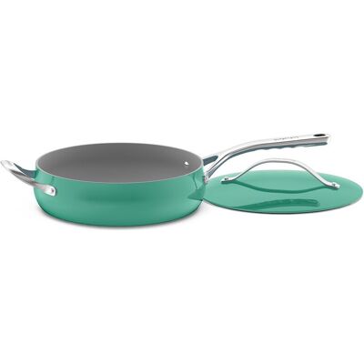Cuisinart Culinary Collection 4.5QT Teal Saute Pan 34C345-30HTL Blue NoSize Cuisinart Culinary Collection 4.5QT Teal Saute Pan 34C345-30HTL Blue NoSize