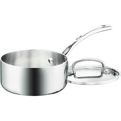 Cuisinart French Classic Tri-Ply Stainless 1.5qt Saucepan with Cover FCT19-16 NoColor NoSize Cuisinart French Classic Tri-Ply Stainless 1.5qt Saucepan with Cover FCT19-16 NoColor NoSize