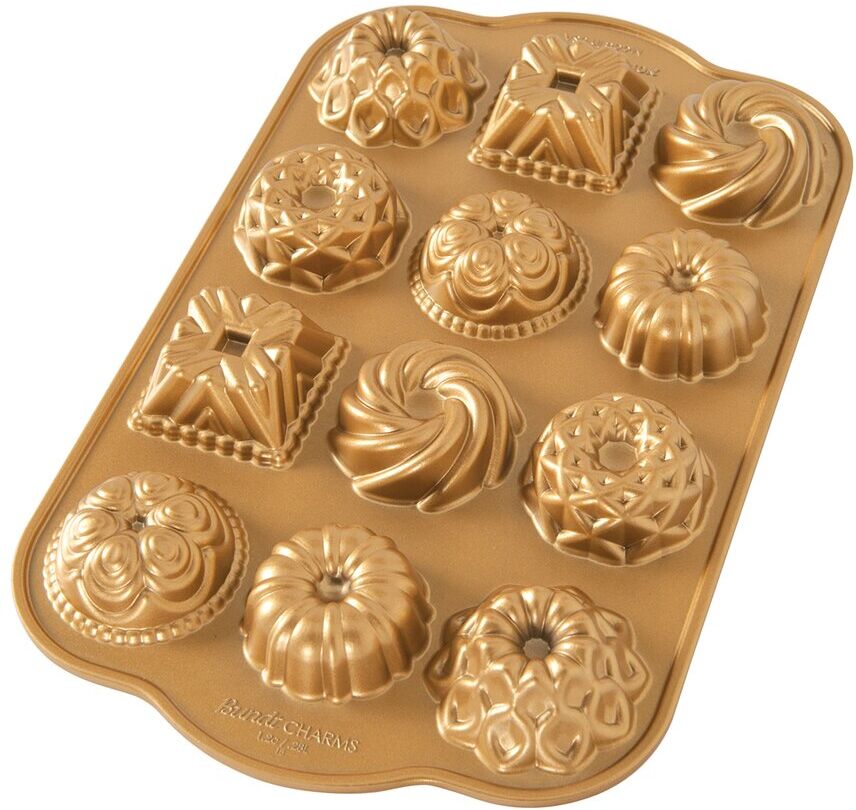 Nordic Ware Bundt Charms Pan Gold NoSize