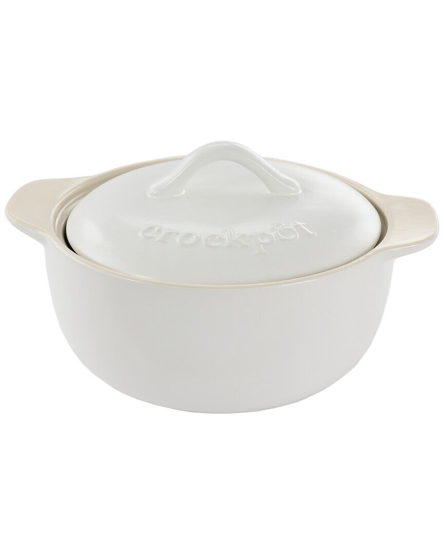 Crock-Pot Artisan 2.3qt Round Stoneware Casserole with Lid NoColor NoSize