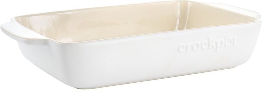 Crock-Pot Artisan 5.6qt Rectangular Stoneware Bake Pan NoColor NoSize