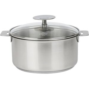 Cristel Mutine Satin 2qt Saucepan With Lid And Removable Handle Silver NoSize