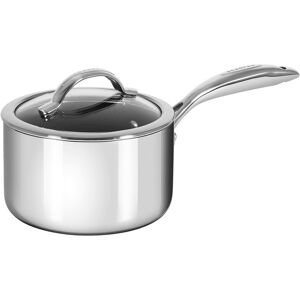 SCANPAN HaptIQ 2.75qt Covered Saucepan Silver NoSize