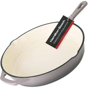 Hamilton Beach Cast Iron Fry Pan 12in Grey NoSize