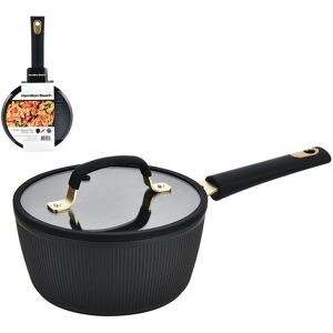 Hamilton Beach Aluminum Forged Sauce Pan Blalpine Cuisinek Ceramic Coating 7in Black NoSize