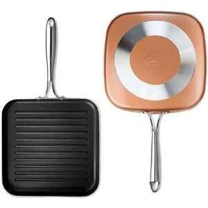 Gotham Steel Copper Cast Grill Pan Copper NoSize