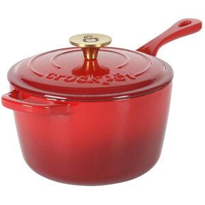 Crock-Pot Artisan 3qt Enameled Cast Iron Saucepan NoColor NoSize