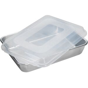 Nordic Ware 9in Covered Rectangular Cake Pan NoColor NoSize