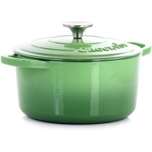 Crockpot Artisan 2pc 3qts Enameled Cast Iron Dutch Oven Green NoSize