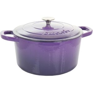 Crockpot Artisan 2pc 5qt Enameled Cast Iron Dutch Oven With Lid Lavender NoSize