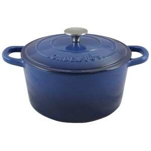Crockpot Artisan 5qt Enameled Cast Iron Dutch Oven Blue NoSize