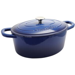 Crockpot Artisan 7qt Enameled Cast Iron Oval Dutch Oven Blue NoSize