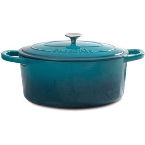 Crockpot Artisan 7qt Enameled Cast Iron Dutch Oven Teal NoSize