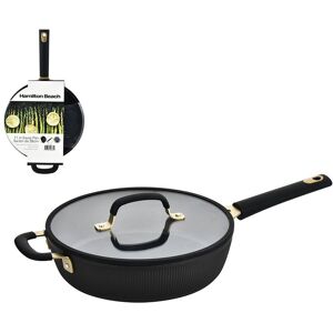 Hamilton Beach Aluminum Forged Saute Pan Blalpine Cuisinek Ceramic Coating 11in Black NoSize