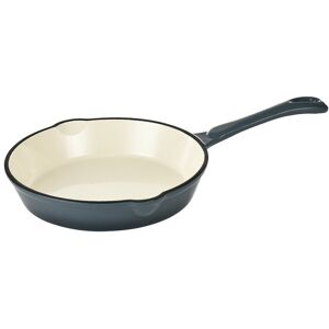 Hamilton Beach Cast Iron Fry Pan 10in Blue NoSize