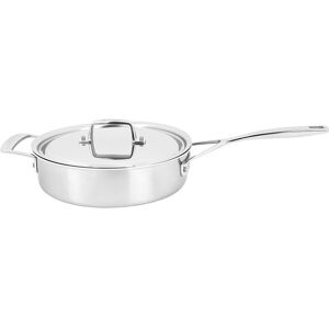 Demeyere Essential 5-ply 3qt Stainless Steel Saut Pan with Lid NoColor NoSize