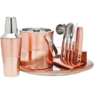 Godinger 9pc Copper Bar Set NoColor NoSize Godinger 9pc Copper Bar Set NoColor NoSize