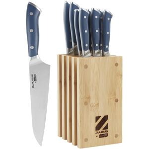 DASH Zakarian 11pc Knife Block Set Blue NoSize DASH Zakarian 11pc Knife Block Set Blue NoSize