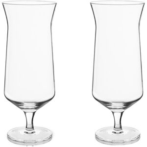 Viski Raye Angled Hurricane Glass NoColor NoSize Viski Raye Angled Hurricane Glass NoColor NoSize