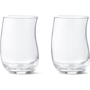 Georg Jensen mouth blown Cobra Tall Tumbler Pair Clear NoSize Georg Jensen mouth blown Cobra Tall Tumbler Pair Clear NoSize
