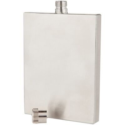 Viski Harrison Stainless Steel Slim Flask NoColor NoSize Viski Harrison Stainless Steel Slim Flask NoColor NoSize