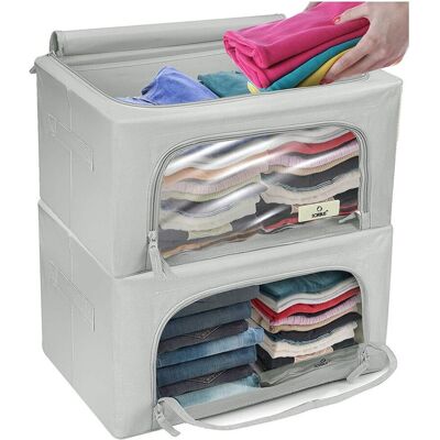 Sorbus 2pc Storage Box with Window NoColor NoSize Sorbus 2pc Storage Box with Window NoColor NoSize