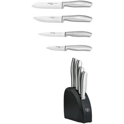 Rio Hampton Forge Kobe 5pc Utility Knife Block Set NoColor NoSize Rio Hampton Forge Kobe 5pc Utility Knife Block Set NoColor NoSize