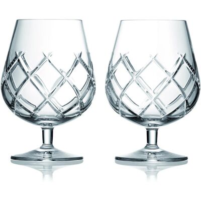Waterford Set of 2 Connoisseur Olann Brandy Balloon, 17oz NoColor NoSize Waterford Set of 2 Connoisseur Olann Brandy Balloon, 17oz NoColor NoSize