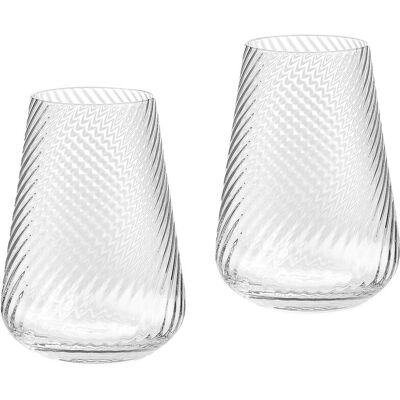Wedgwood Set of 2 Vera Wang Swirl Highballs NoColor NoSize Wedgwood Set of 2 Vera Wang Swirl Highballs NoColor NoSize