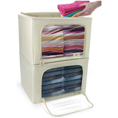 Sorbus 2pc Storage Box With Window NoColor NoSize Sorbus 2pc Storage Box With Window NoColor NoSize