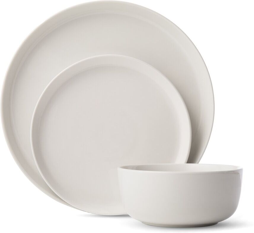 Godinger Brentwood 12pc Dinnerware Set, Service For 4 White NoSize