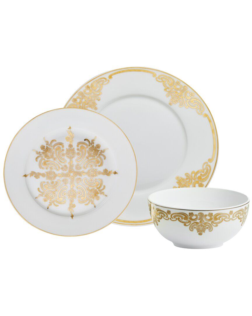 Godinger Baroque 12pc Dinnerware Set NoColor NoSize