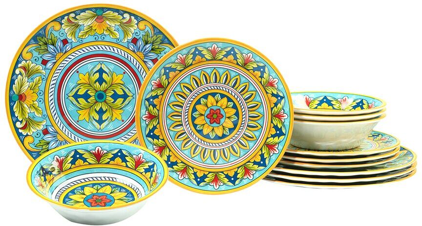 Certified International Palermo 12pc Dinnerware Set NoColor NoSize