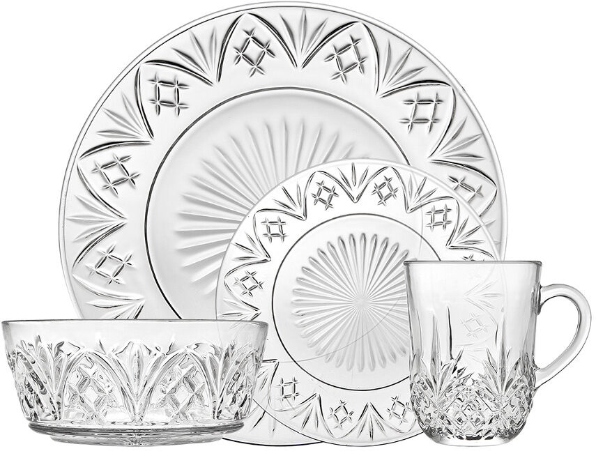 Godinger Dublin 16pc Dinnerware Set NoColor NoSize