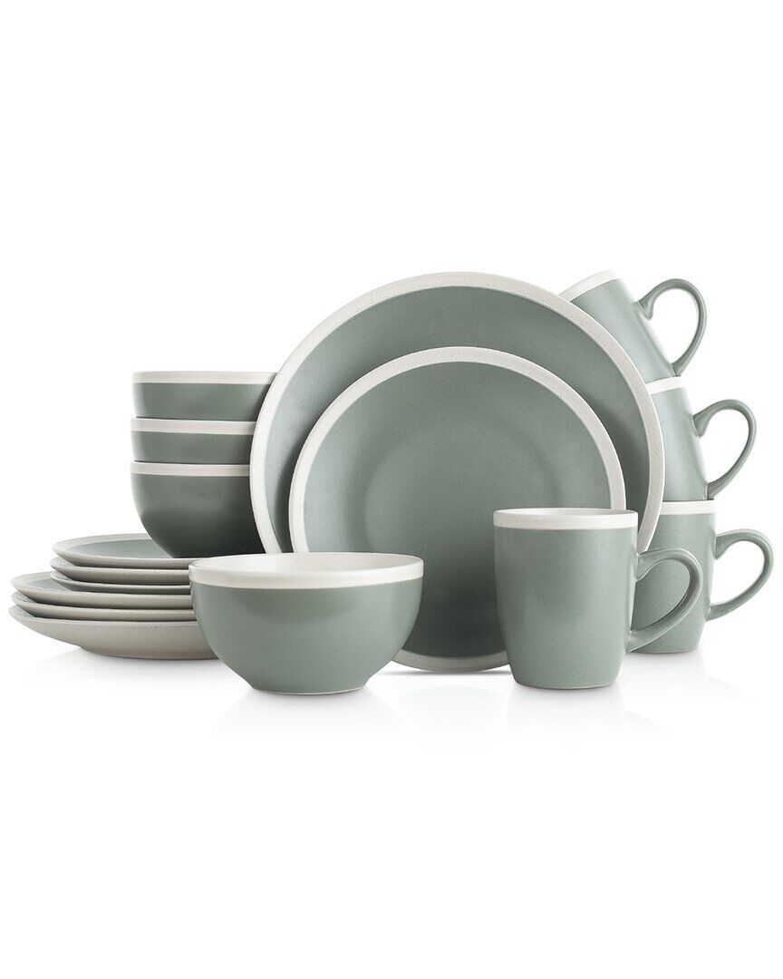 Stone Lain Serenity 16pc Stoneware Dinnerware Set NoColor NoSize