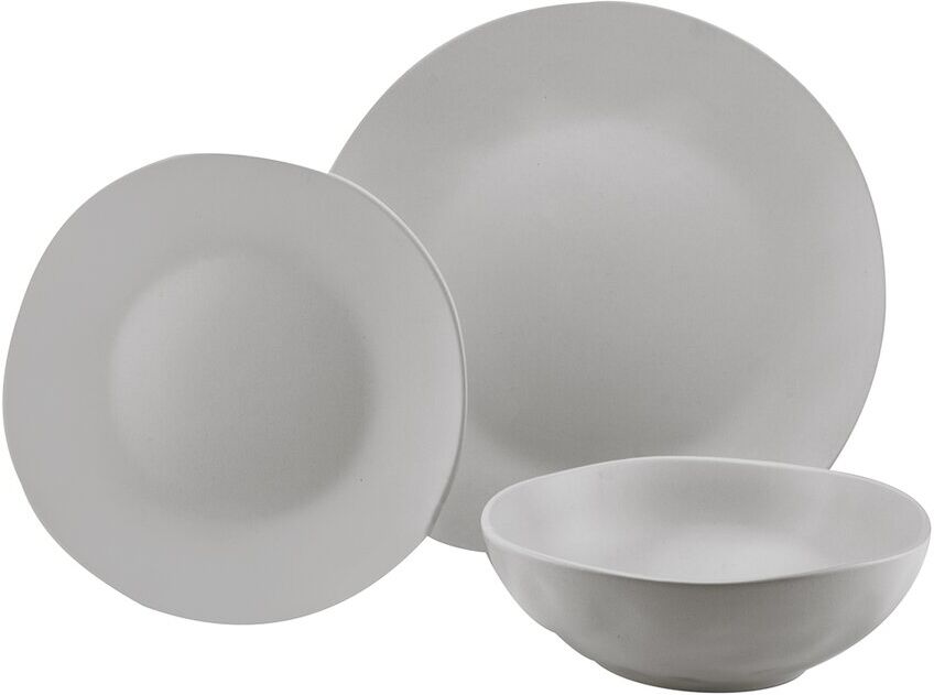 Godinger Aspero Stoneware 12pc Dinnerware Set NoColor NoSize