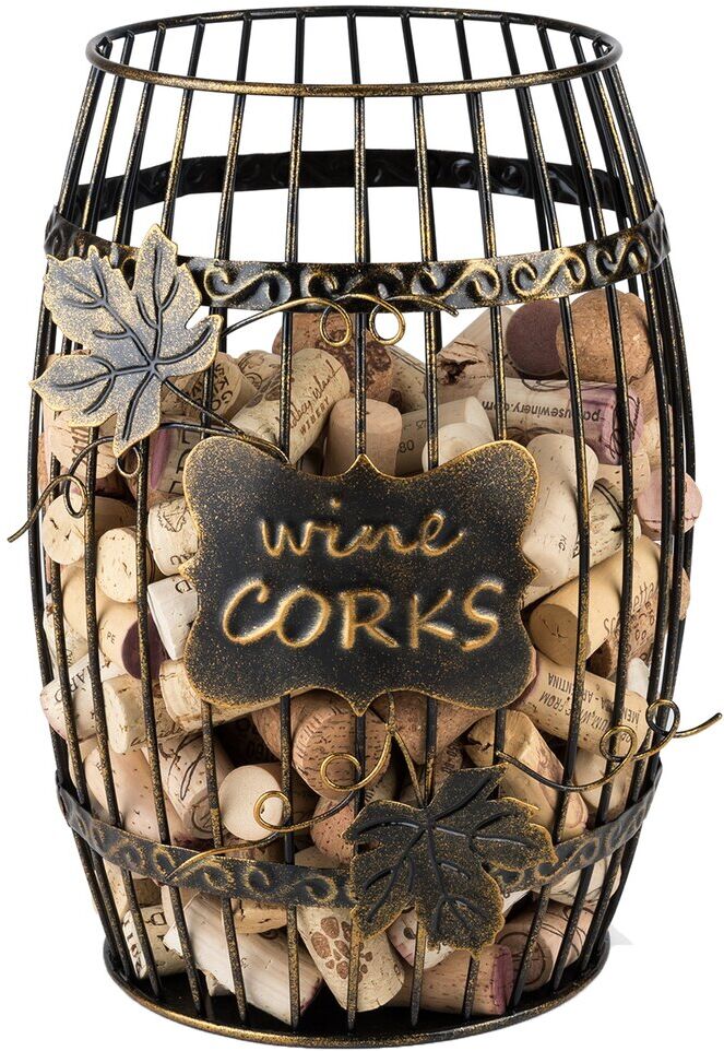 True Wine Barrel Cork Display Bronze NoSize