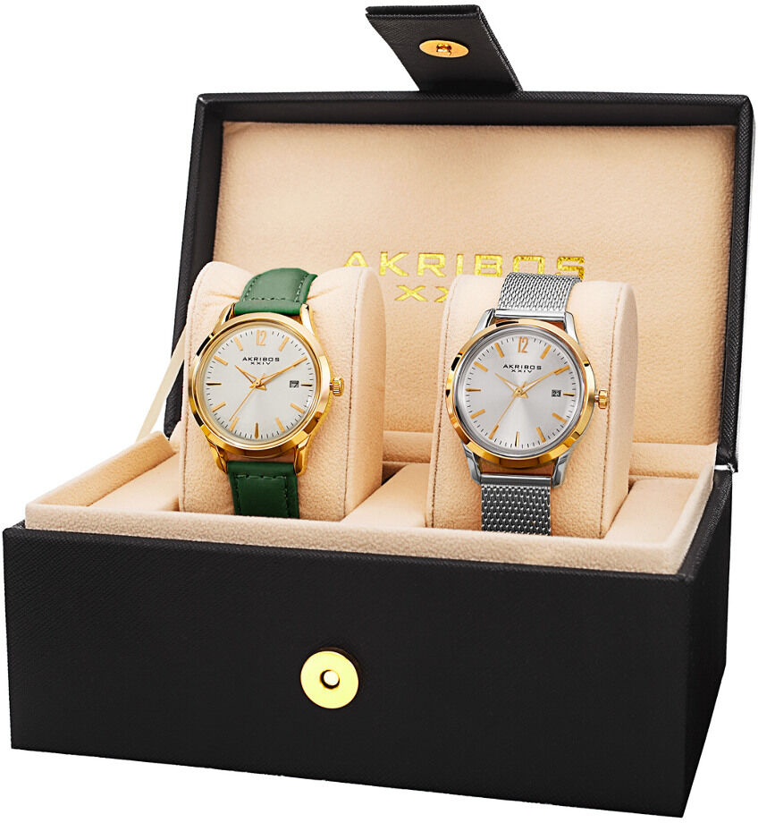 Akribos XXIV Womens Set of 2 Watches NoColor NoSize