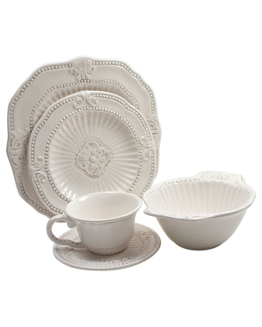 American Atelier Baroque 20pc Dinnerware Set NoColor NoSize