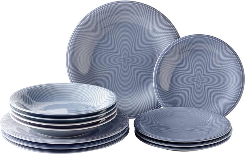 Villeroy & Boch Color Loop Horizon 12PC Plate Set NoColor NoSize