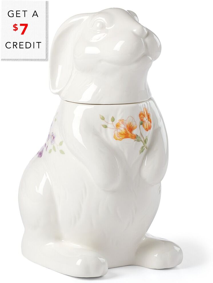 Lenox Butterfly Meadow Bunny Cookie Jar Multi NoSize