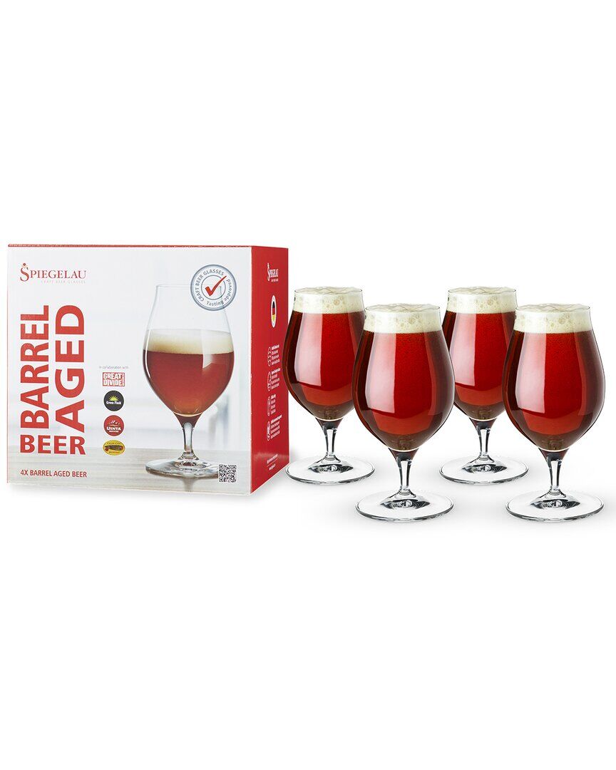 Spiegelau Set of Four 17.7oz Barrel Aged Glasses NoColor NoSize