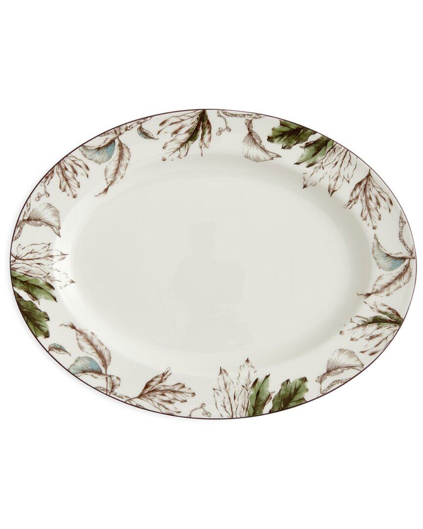 Portmeirion Nature's Bounty Oval Platter White NoSize