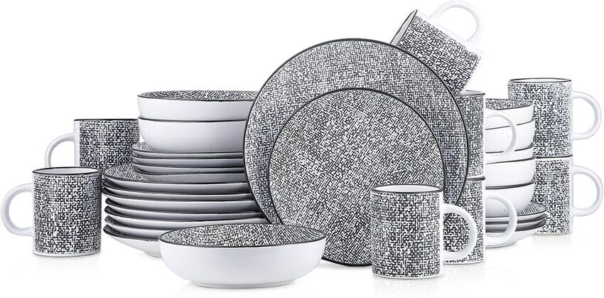 Stone Lain Sophie 32pc Stoneware Dinnerware Set NoColor NoSize