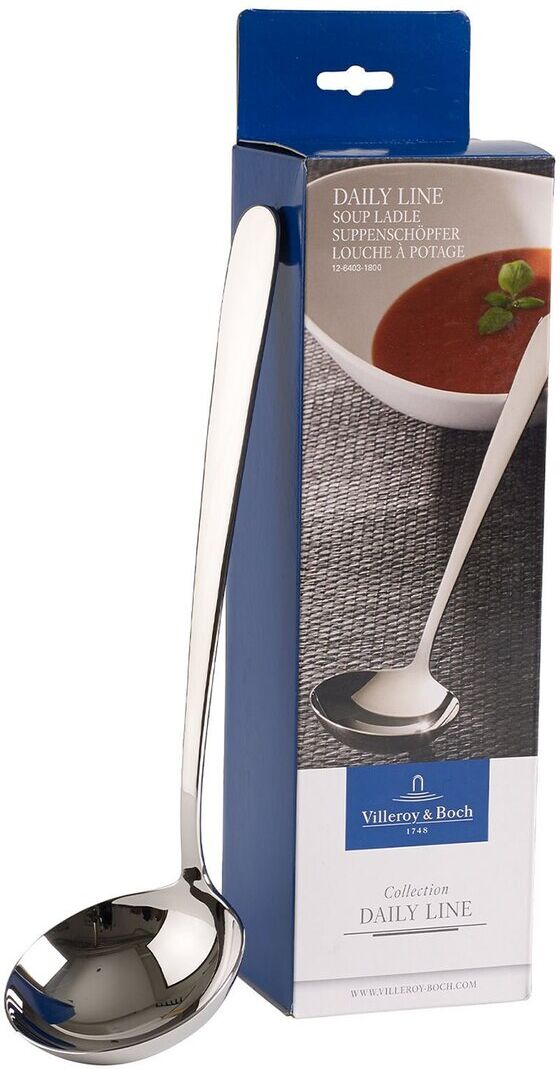 Villeroy & Boch Daily Line Soup Ladle Silver NoSize